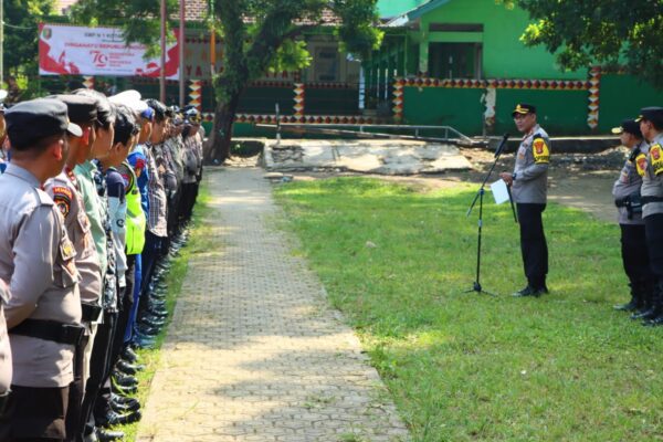 Kapolres Tanggamus AKBP Rinaldo Aser Tekankan Profesionalisme Anggotanya dalam Pengamanan Kunker Presiden RI