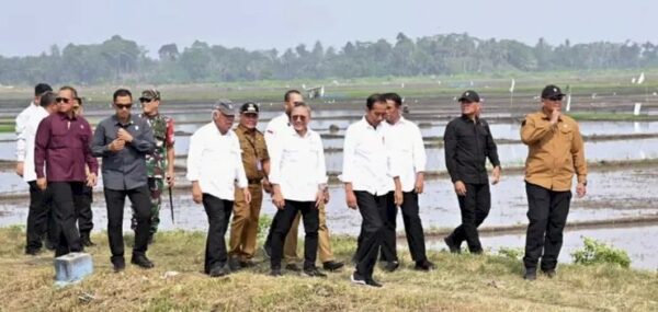 Kunjungan ke Sragi, Jokowi Beri Bantuan Pompa Air Sawah Untuk Petani