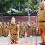 Mendadak Pimpin Apel Pagi, Bupati Lampung Selatan Pantau Kedisiplinan Pegawai