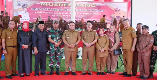 Nanang Ermanto Sampaikan Pembangunan Infrastruktur di Kecamatan Natar, Total Rp14,4 Miliar Lebih