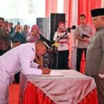 Perubahan Undang-Undang No. 3 Tahun 2024, 25 Kepala Desa di Kecamatan Natar Kembali Dikukuhkan Bupati Lampung Selatan