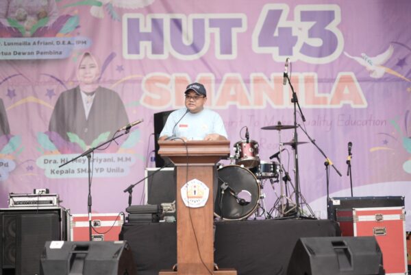 Wakil Rektor Unila Hadiri HUT ke-43 SMA YP Unila