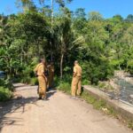 Guna Assesment Pembangunan Jembatan, Dinas PUPR Pesawaran Kunjungi Dusun Pancur