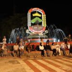 Bupati Nanang Ermanto Malam Mingguan di Bundaran Tugu Pancasila Kalianda