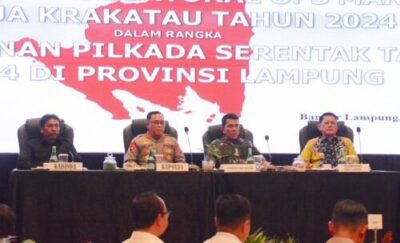 Danrem 043/Gatam, Jajaran TNI Di Wilayah Provinsi Lampung Siap Mendukung Rangkaian Pilkada Serentak Tahun 2024