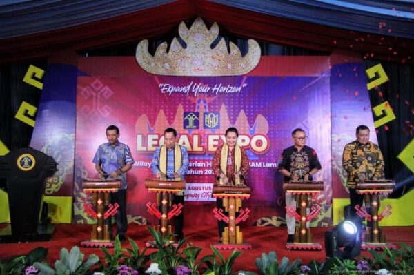 Menyambut Hari Pengayoman Ke-79, Kanwil Kemenkumham Lampung Gelar Legal Expo 2024