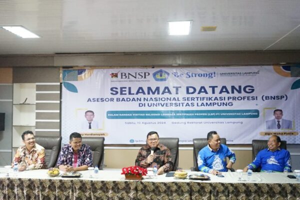 LP3M Gelar Visitasi Relisensi LSP P1 Unila
