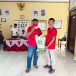 Pekon Tapak Siring Salurkan Beras CPP ke 75 KPM