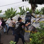 Polres Tanggamus Gelar Simulasi Sispamkota Operasi Mantap Praja Krakatau 2024 di Tiga Lokasi Strategis