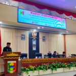 DPRD Kabupaten Tanggamus Gelar Rapat Paripurna Penyampaian Rancangan KUPA serta Rancangan PPAS-P TA. 2024