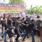 Siapkan Pengamanan Maksimal Pilkada 2024, Polres Pesawaran Gelar Sispam Kota Bersama Brimob Polda Lampung