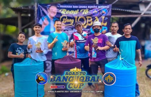 Road to Bang Iqbal, Relawan Menggelar Pameran dan Lomba Burung Berkicau