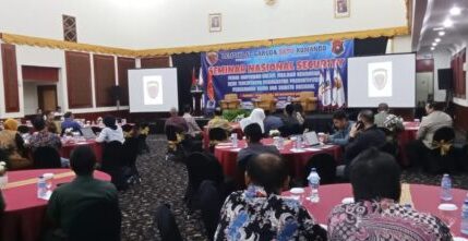 Lemdiklat bersama PT. Garuda Satu Komando Adakan Seminar Nasional Security