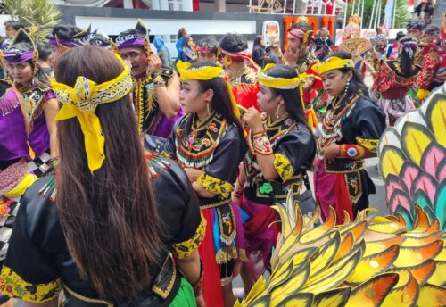 Paguyuban Bela Budaya Provinsi Lampung Sambut RMD - Jihan Daftar ke KPU