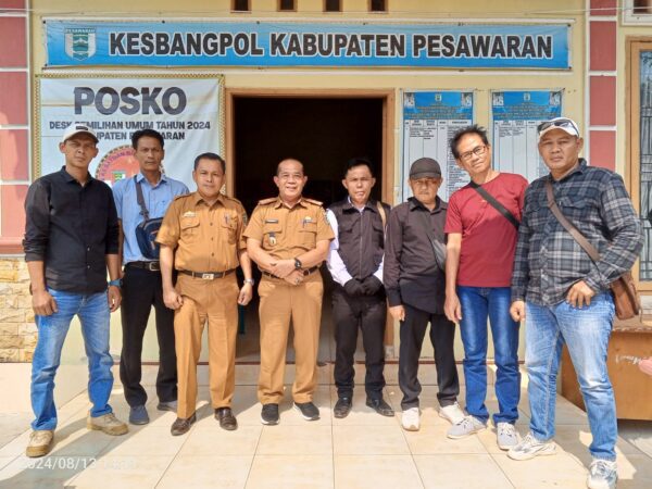 LSM Garuda Indonesia Perkasa Daftarkan Keberadaan di Kesbangpol Pesawaran