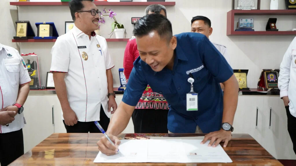 Pemkab Lampung Selatan dan BPJS Kesehatan Teken Kerja Sama Terkait Informasi Status Kepesertaan JKN