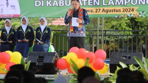 Pj Bupati Lampung Barat Hadiri Acara Penilaian Lomba Sekolah Sehat