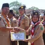 Pj. Bupati Nukman Pimpin Apel Besar Hari Pramuka Perkemahan Wirakarya Cabang Lampung Barat Tahun 2024