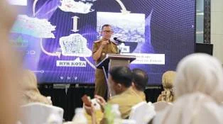 Sekdaprov Fahrizal Buka Rakor Forum Penataan Ruang Provinsi Lampung Tahun 2024