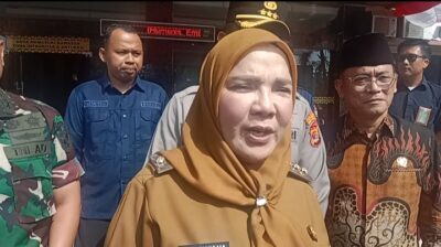 Walikota Bandar Lampung, Eva Dwiana Bersama Polresta Bandar Lampung Gelar Apel Pasukan Ops Mantap Praja Krakatau 2024
