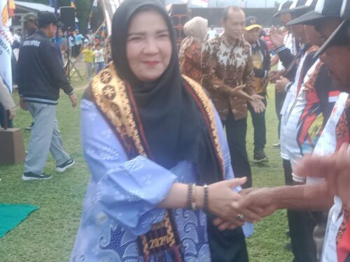 Walikota Bandar Lampung Eva Dwiana Buka Porcam Kecamatan Panjang Lahirkan Atlet Juara