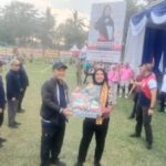 Walikota Bandar Lampung Eva Dwiana Buka Porcam Kecamatan Rajabasa Moga Lahir Atlet Berprestasi