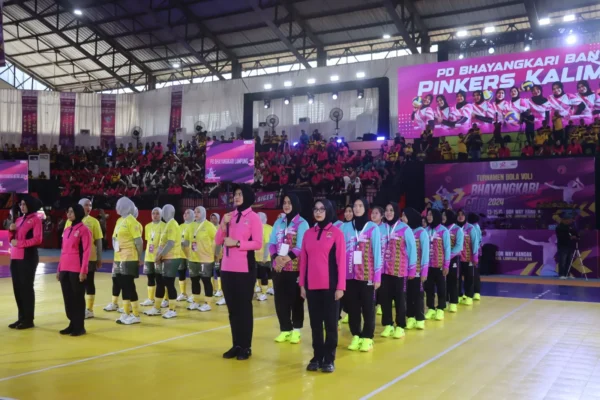 Lampung Selatan Menjadi Tuan Rumah Voli Bhayangkari Cup 2024 Zona III