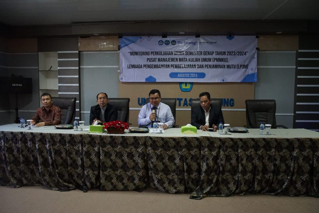 LP3M Gelar Monitoring Perkuliahan MKWK Semester Genap 2023/2024