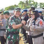 Jelang Kunker Presiden Jokowi Di Wilayah Provinsi Lampung, Danrem 043/Gatam Cek Kesiapan Pasukan Pengamanan VVIP