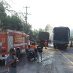 Aksi Cepat Tanggap Tim Firefighting PLN Nusantara Power UP Sebalang Padamkan Kebakaran Truk di Jalan Lintas Sumatera