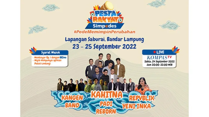 Berjalan Sukses, Pesta Rakyat Lampung Barat Ditutup Dengan Sangat Meriah