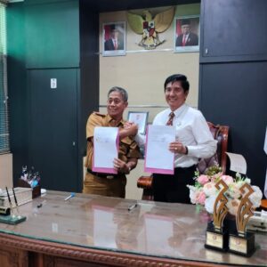 Diskominfo Tanggamus Jalin Kerja Sama dengan RRI Bandar Lampung Bidang Diseminasi Informasi Daerah