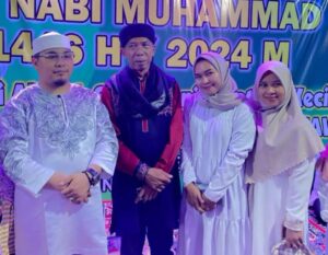 H. Kiwil Meriahkan Hari Maulid Nabi SAW 1443 H / 2024 M di Kelurahan Keteguhan