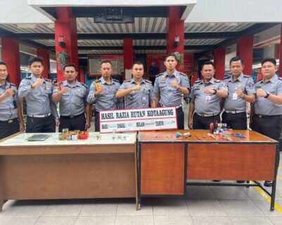 Rutan Kota Agung Gelar Razia Insidentil