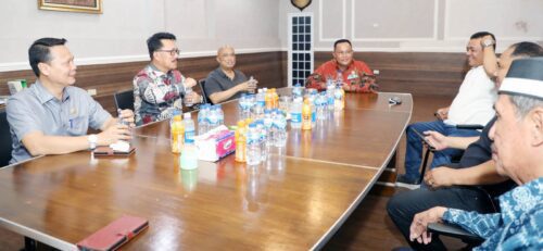 Nanang Ermanto Silaturahmi ke Mantan Wakil Bupati Lampung Selatan Periode 2010-2015 Eki Setyanto