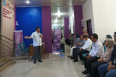 FKIP Unila Menerima Serah Terima CSR Pembangunan Ruangan Galeri Investasi Syariah Pertama di FKIP PTN Negeri Seluruh Indonesia