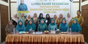 Seleksi Kader Terbaik, Hanita Farial Firsada Buka Lomba Kader Kesehatan Posyandu Dan PHBS Tubaba