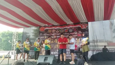 Danrem 043/Gatam Lepas 3.800 Pelari Gatam Run 5 K dan 10 K
