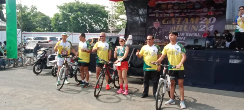 Danrem 043/Gatam Lepas 3.800 Pelari Gatam Run 5 K dan 10 K