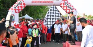 Kecamatan Tanjungsari Jadi Penutup Roadshow Jalan Sehat Wisata Gembira 2024