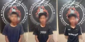 Kasus Curanmor, Polsek Bumi Ratu Nuban Amankan 3 Pelaku