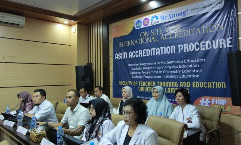 Langkah Besar FKIP Unila: Empat Program Studi PMIPA Gelar On-site Visit Akreditasi Internasional ASIIN