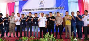 Hadiri Pelantikan PPEB, Bupati Nanang Ermanto: Bersama Kita Bersinergi