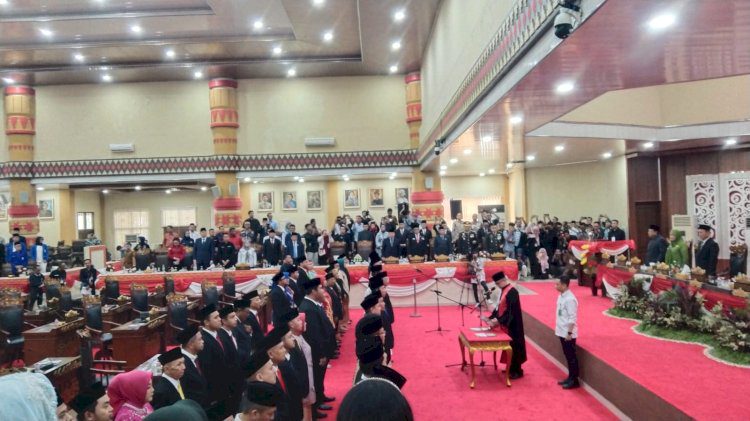 Pelantikan DPRD Kota Bandar Lampung