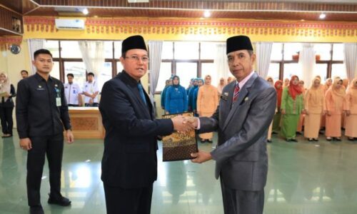 Pj. Bupati Nukman Melantik Ismet Inoni Menjadi Pj. Sekda Lampung Barat