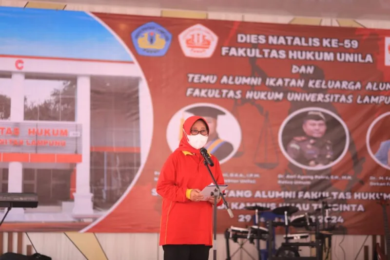 Rayakan Dies Natalis Ke-59, FH Gelar Jalan Sehat dan Berbagai Acara Menarik