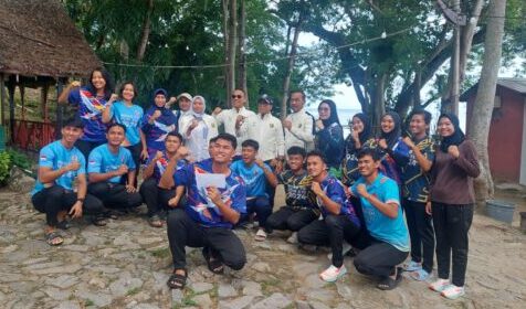 Pj. Gubernur Samsudin dan Ibu Maidawati Kobarkan Semangat Atlet Korfball Lampung di PON XXI Aceh-Sumut