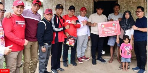 Geserbu, Nanang Ermanto Salurkan Bedah Rumah untuk Warga Sidowaluyo