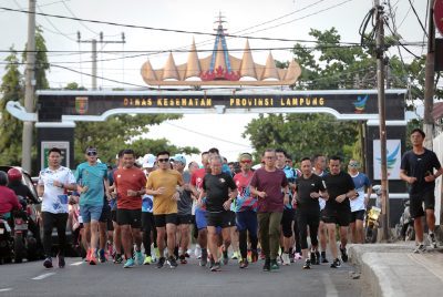 Pemprov Lampung Apresiasi Digelarnya Lari 5 K "Sehari Selamanya" yang Diselenggarakan Bank Indonesia Provinsi Lampung