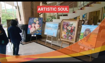 Komunitas Seniman Lukis Lampung Menggelar Pameran dan Lelang Lukisan Bertajuk "Artistic Soul"